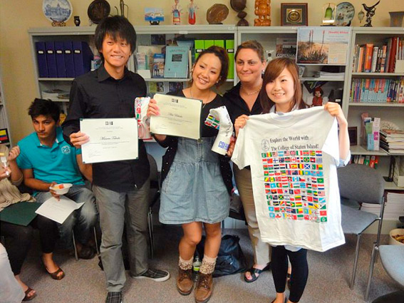 Exchange Ambassador Program Helps Students, CSI, Expand Horizons