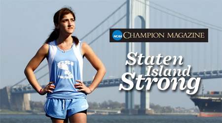 [video] CSI’s Jamaleddine featured on cover of NCAA Champion magazine