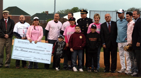 CSI Baseball Drops Game but Scores Big with Breast Cancer Awareness Night
