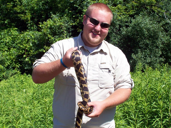 Record-breaking Snake Found by CSI Biology PhD Student