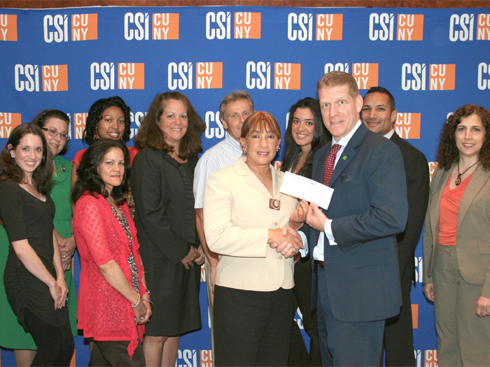 Students at Curtis HS and CSI Benefit from TD Bank Support