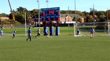 FACULTY/STAFF STEALS A 3-2 WIN OVER STUDENTS IN INTRAMURAL SOCCER