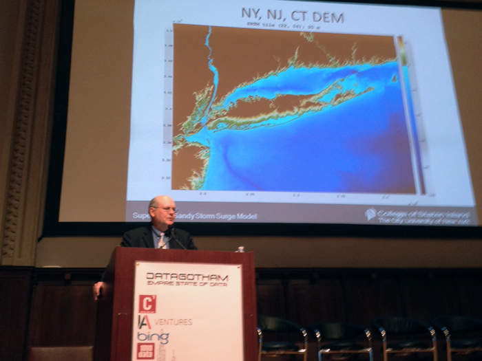 Dr. Fritz Presents Sandy Research at DataGotham Conference