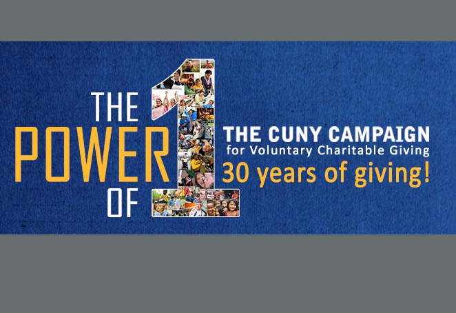 CUNY Campaign: The Power of One
