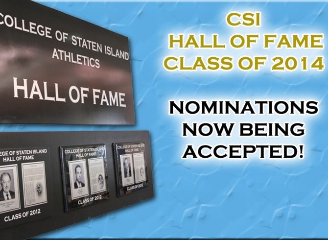 CSI HALL OF FAME CLASS OF 2014 SEEKING NOMINATIONS