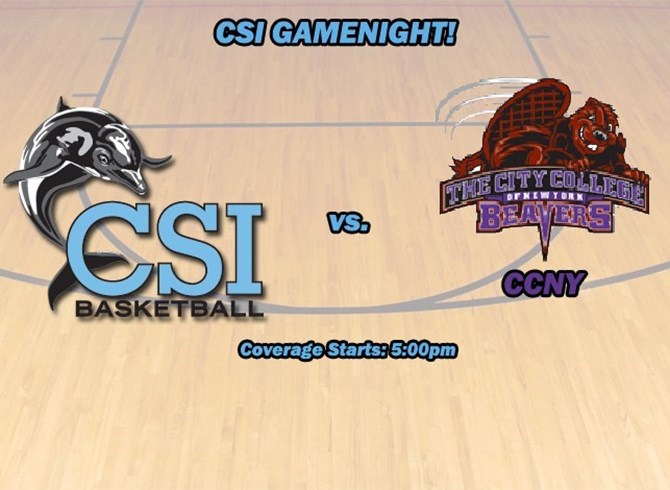 DOLPHINS TO TAKE ON THE BEAVERS OF CCNY TONIGHT