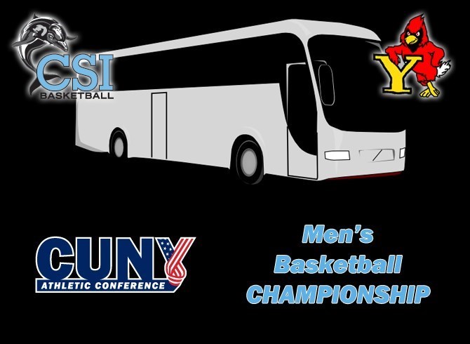 ALL ABOARD: FAN BUS AVAILABLE FOR MEN’S CUNYAC FINAL