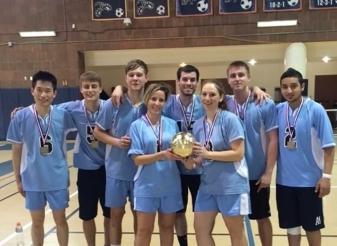 CUNY-Wide Intramural Co-Ed Volleyball Champions – The College of Staten Island