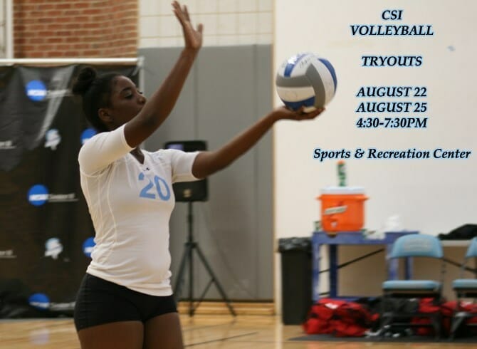 CAN YOU DIG IT?  JOIN CSI VOLLEYBALL THIS FALL!