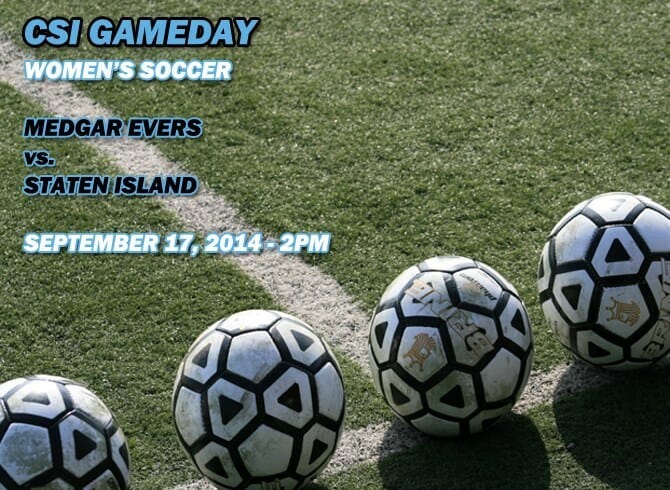 WOMEN’S SOCCER OPENS UP CUNYAC SLATE TODAY