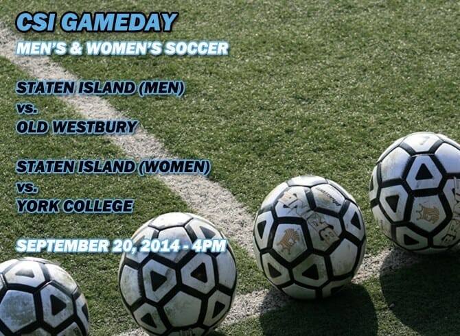 MEN AND WOMEN’S SOCCER BOTH IN ACTION TODAY!