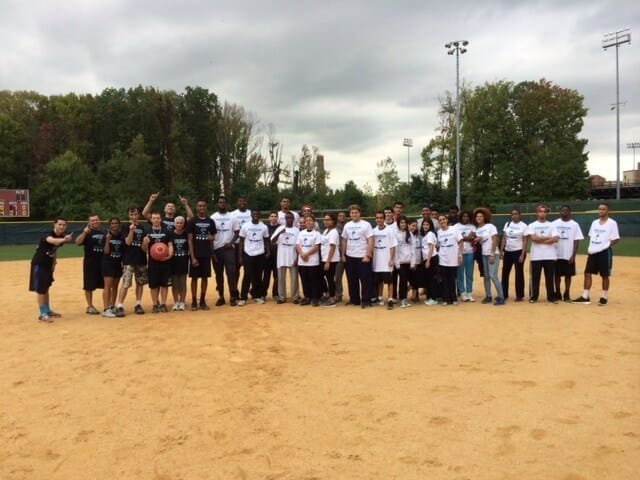 A Cloudy Day for the Students as Faculty/Staff Win Kickball Game 4-0