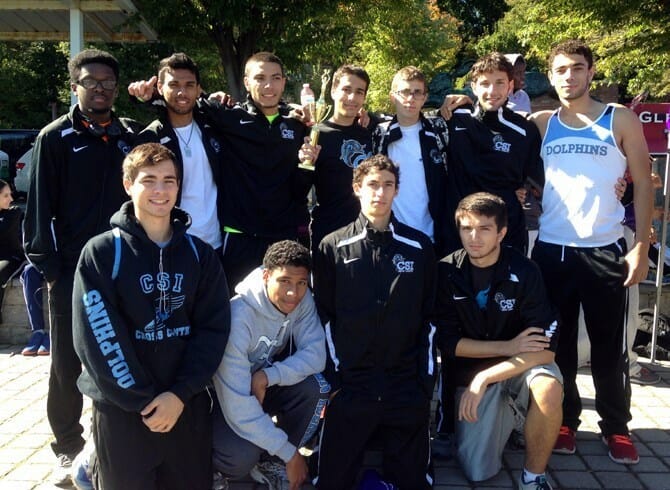 DOLPHIN MEN TAKE FIRST PLACE AT CCNY INVITATIONAL