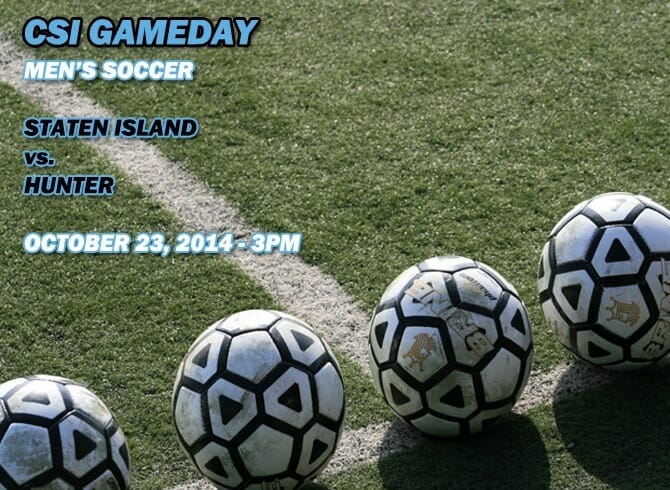 SENIOR DAY FOR THE DOLPHINS AS THEY TAKE ON HUNTER COLLEGE AT 3:00 PM