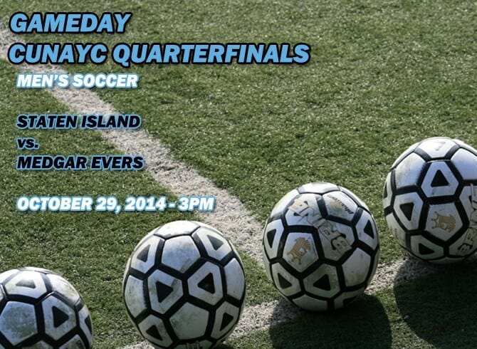 DOLPHINS TAKE ON THE COUGARS IN THE CUNYAC QUARTERFINALS TODAY AT 3:00 PM