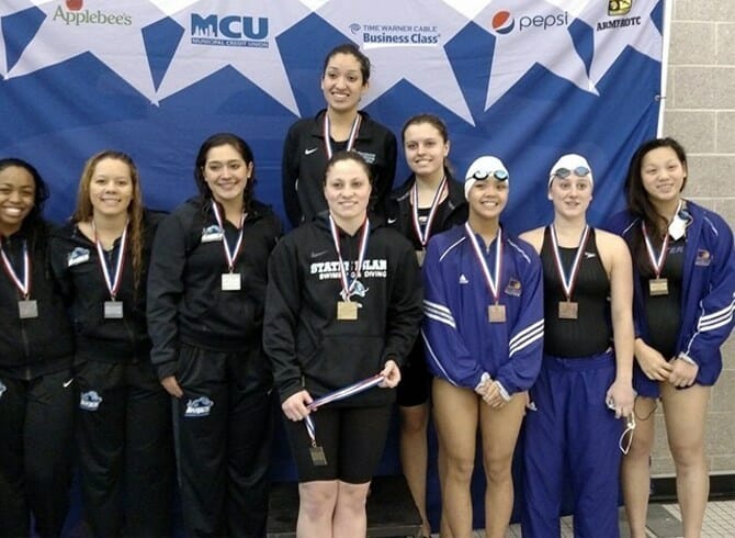 CSI WOMEN ARE SECOND OVERALL AND RECORDS FALL AT CUNYAC CHAMPS