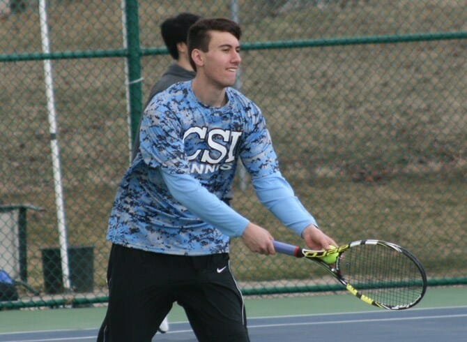 MEN’S TENNIS OUSTED BY RAMAPO, 8-1