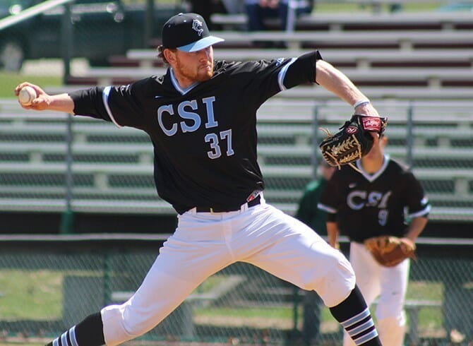 BRIAN RUSSELL SHUTS DOWN CCNY IN 10-1 VICTORY