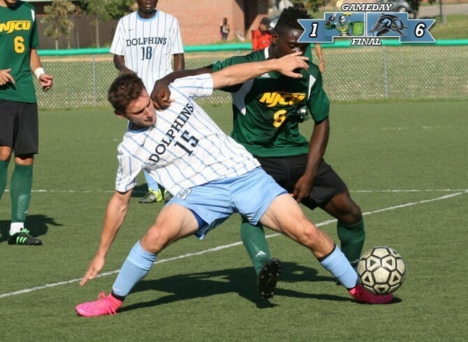 DOLPHINS ERUPT TO DRAMATIC 6-1 WIN OVER NJCU