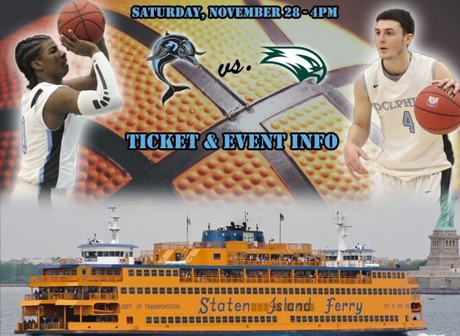 GET CSI VS. WAGNER COLLEGE GAME INFORMATION HERE