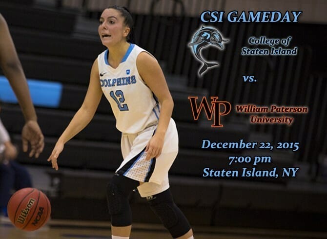 CSI GAMEDAY WOMEN S BASKETBALL VS WILLIAM PATERSON 7PM CSI Today