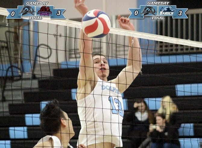 DOLPHINS DROP OPENING TWO MATCHES AGAINST CCNY AND BARUCH COLLEGE