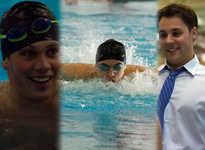 DOLPHINS SWEEP MAJOR MEN’S SWIMMING & DIVING AWARDS FROM CUNYAC