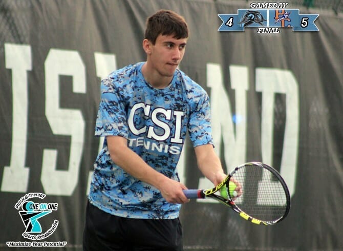PURCHASE EDGES CSI IN TENNIS’ OPENING DAY
