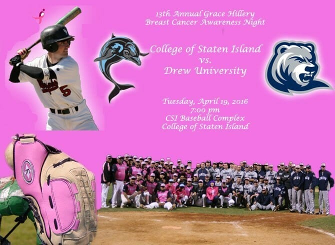 13th ANNUAL GRACE HILLERY BREAST CANCER AWARENESS NIGHT ON TAP TONIGHT