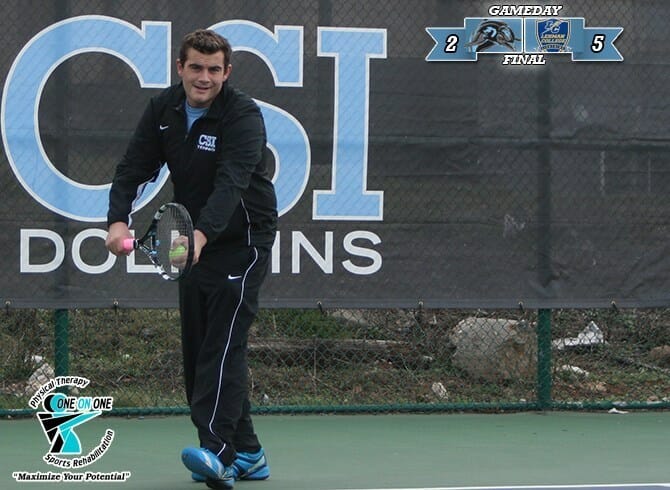 DOLPHINS UPSET BY LIGHTNING IN CUNYAC QUARTERFINAL, 5-2
