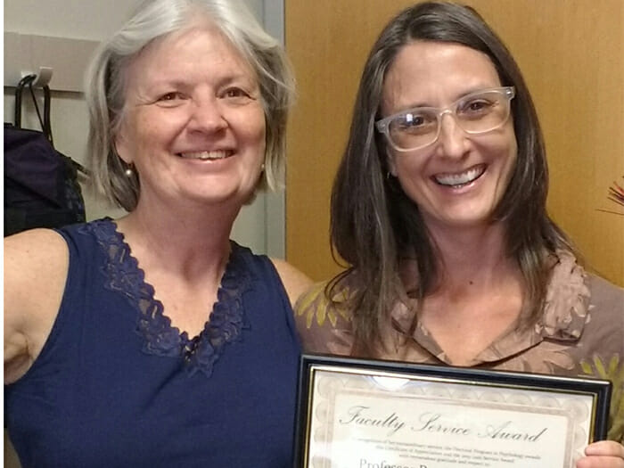 Professor Patty Brooks Receives Faculty Service Award