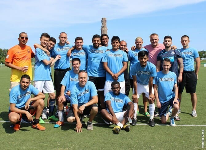 SOCCER ALUMNI COME OUT IN FORCE FOR FIRST-EVER GAME AT CSI