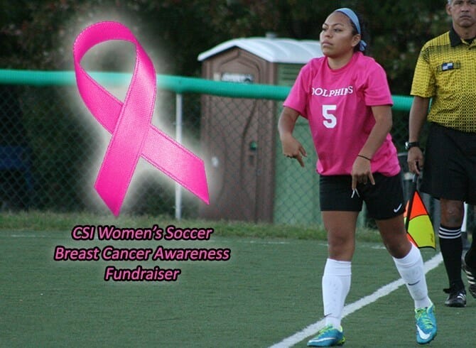 WOMEN’S SOCCER TEAMS UP WITH VITUSA FOR BREAST CANCER AWARENESS