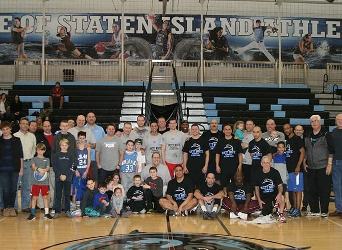 ALUMNI COME OUT IN FORCE FOR ANNUAL MATTY WHITE MEN’S BASKETBALL GAME