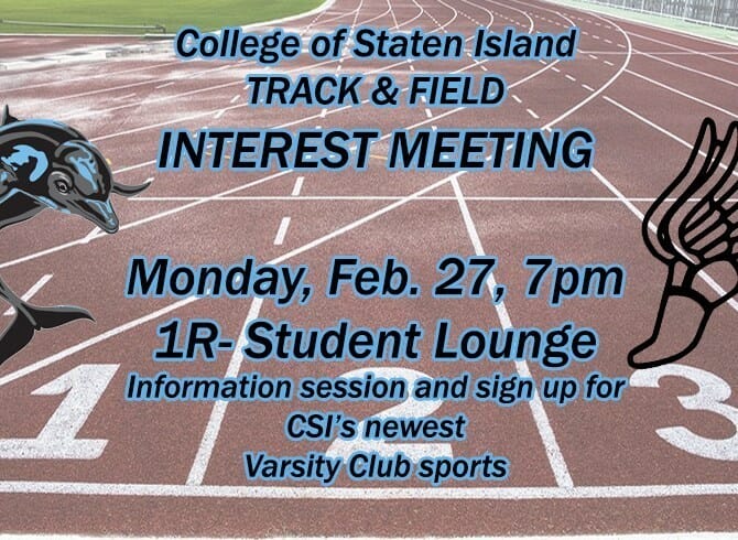 CLUB TRACK & FIELD TO HOLD STUDENT INTEREST MEETING