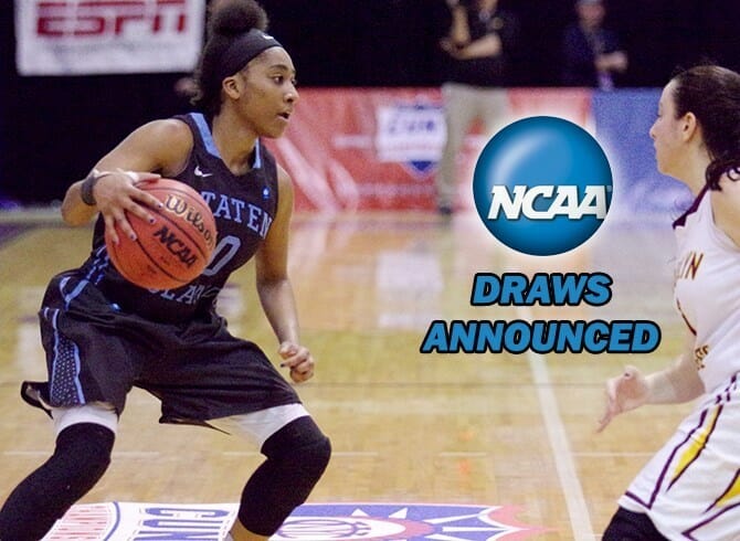 WOMEN’S BASKETBALL DRAWS CHRISTOPHER NEWPORT IN NCAA FIRST ROUND