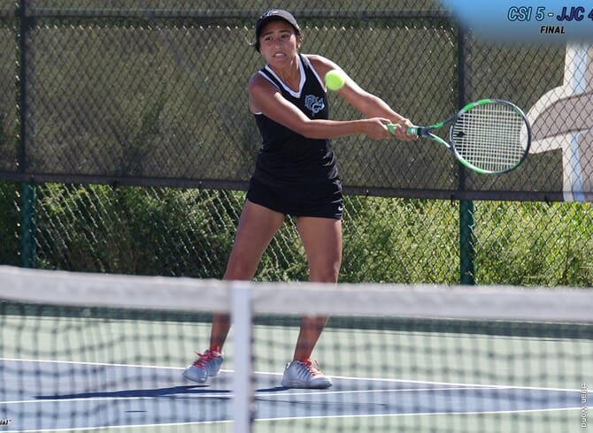 WOMEN’S TENNIS STAYS PERFECT IN CUNYAC WITH WIN