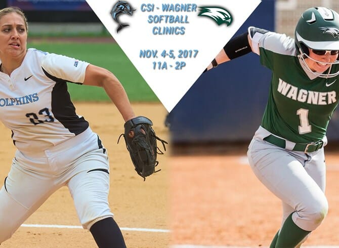 CSI & WAGNER PARTNER FOR WEEKEND SOFTBALL CLINIC