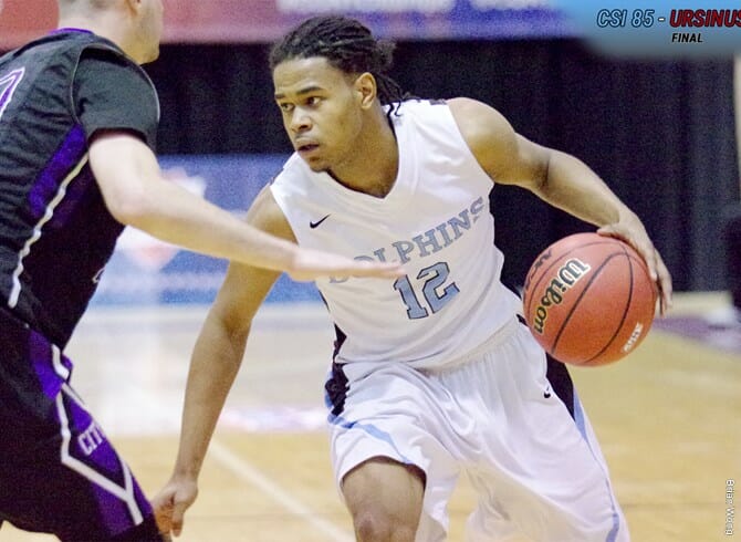 DOLPHINS IN THE WIN COLUMN; HOLD OFF URSINUS, 85-77