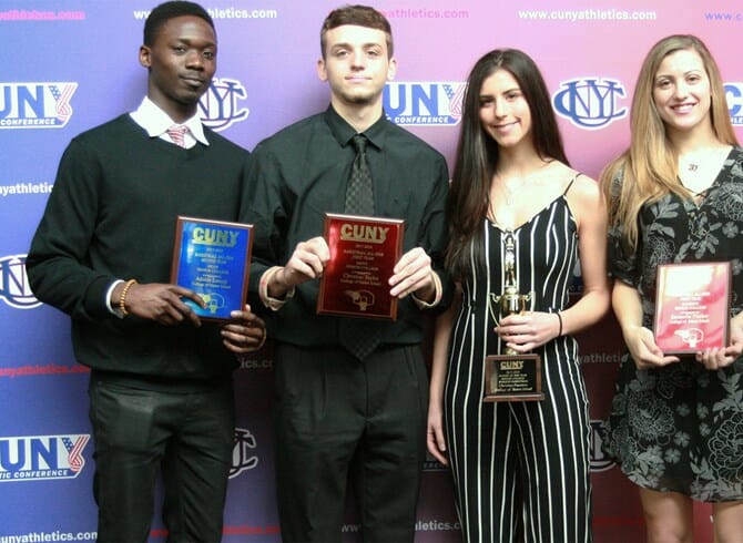 PASATURO WINS PLAYER OF THE YEAR; THREE OTHERS CITED AT CUNYAC BASKETBALL LUNCHEON