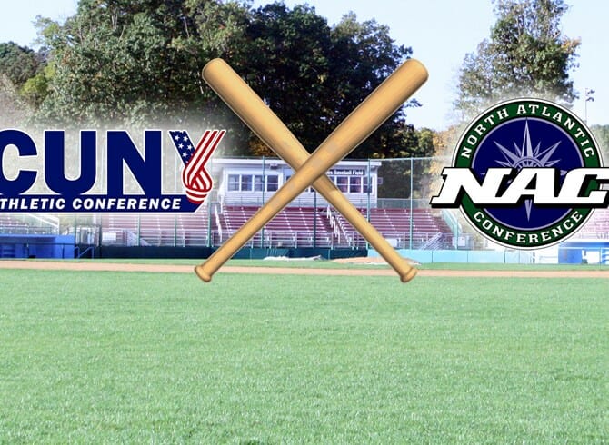 CUNYAC AND NAC TO PARTNER IN BASEBALL BEGINNING IN 2019