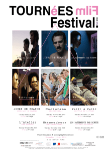 Tournees Film Festival poster