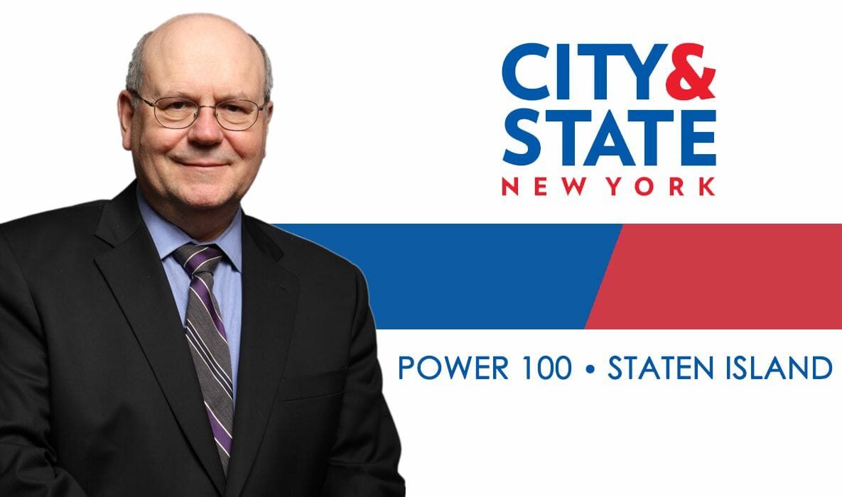 “City & State NY” Names Pres. Fritz to Its 2021 SI Power 100 List