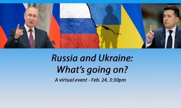 Pop-Up Lecture to Focus on Tensions Between Russia and Ukraine