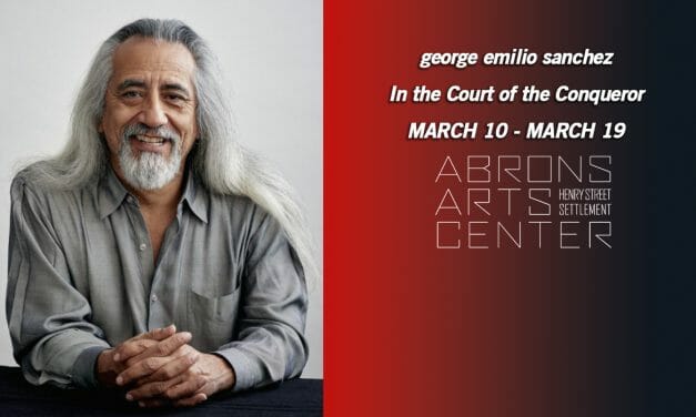 Prof. george emilio sanchez to Perform “In the Court of the Conqueror” in NYC, March 10-19