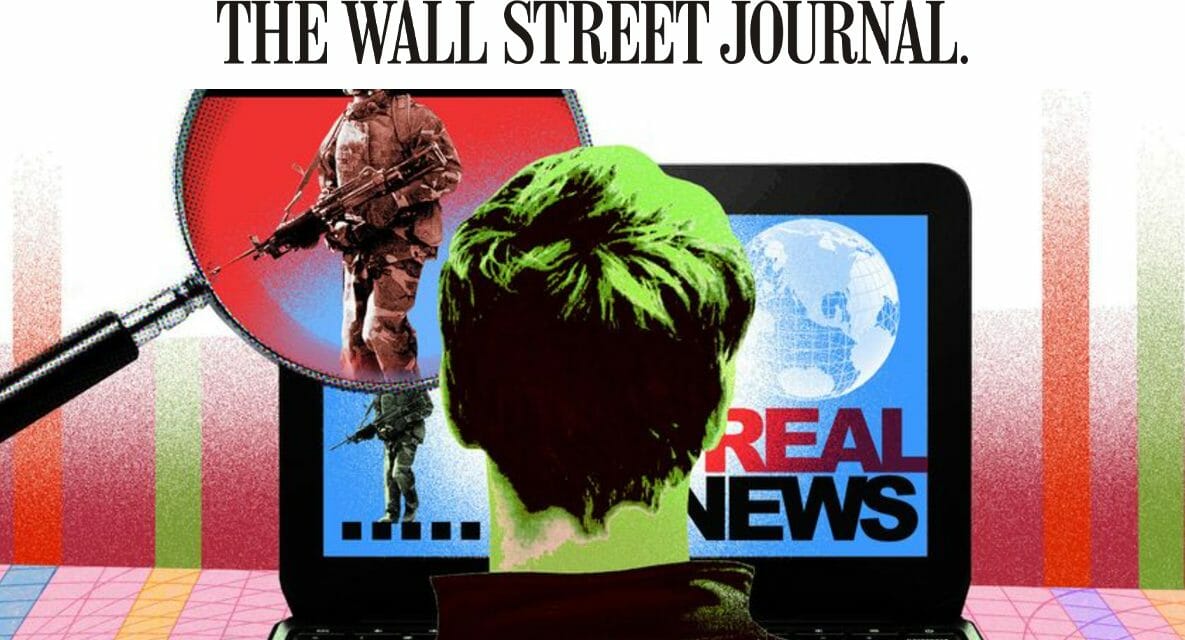 Wall Street Journal’s Story on News Credibility Cites COR 100 Work