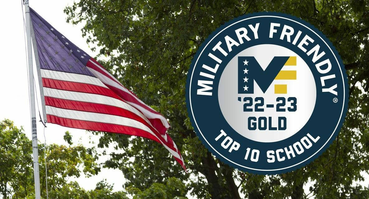 CSI Named Top Ten Military Friendly School