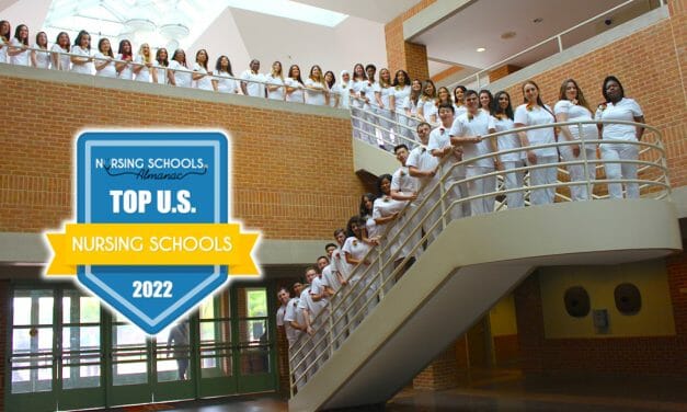 CSI Named Top Nursing School for 2022 from “Nursing Schools Almanac”