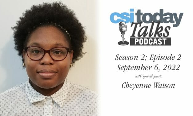 CSI ’22 Salutatorian Cheyenne Watson Joins CSI Today Talks