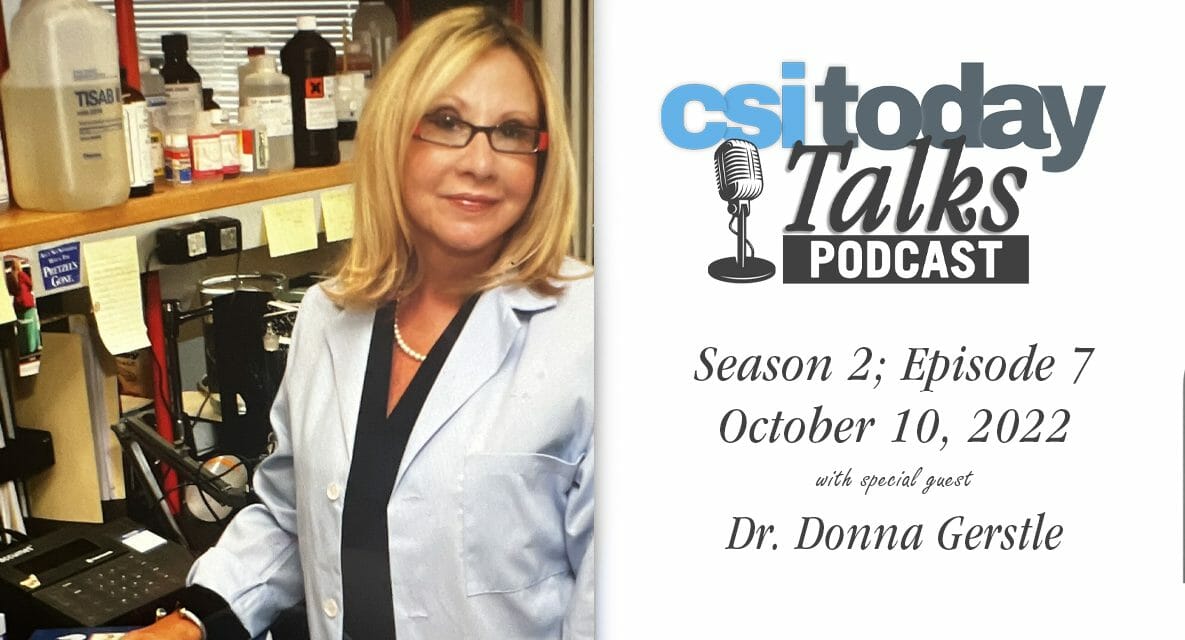 SIBCRI’s Dr. Donna Gerstle Joins CSI Today Talks